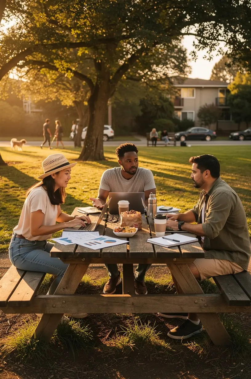 Image of a calendar with scheduled automation reminders and priority task highlights.